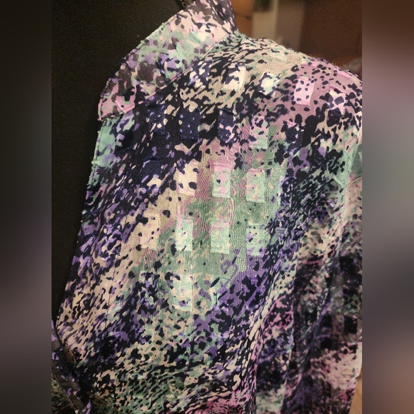 Ruby Rd purple tunic, size large - Picture 2 of 6